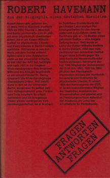 Fragen, Antworten, Fragen : aus d. Biographie e. dt. Marxisten.