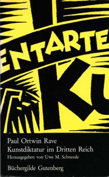 Kunstdiktatur im Dritten Reich.