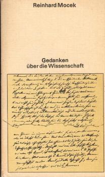 Gedanken über die Wissenschaft : d. Wiss. als Gegenstand d. Philosophie.