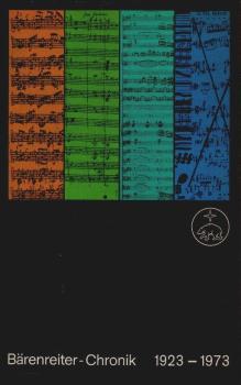 Bärenreiter-Chronik : die ersten 50 Jahre ; 1923 - 1973.