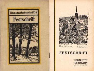 Festschrift. Heimatfest Siebenlehn 14.-17. Juli 1928