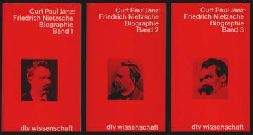 Friedrich Nietzsche. Biographie. 3 Bände (komplett)