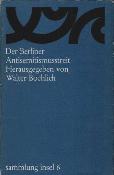 Der Berliner Antisemitismusstreit.