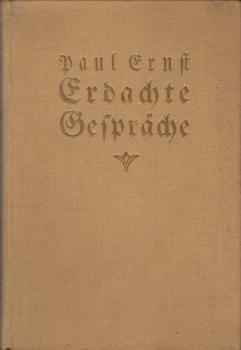 Erdachte Gespräche.