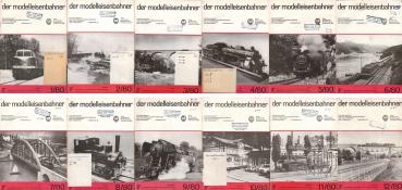 Der Modelleisenbahner. Fachzeitschrift für das Modelleisenbahnwesen und alle Freunde der Eisenbahn. Jahrgang 29, 1980 [Komplett].