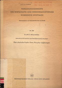 Über plastische Kupfer-Eisen-Phosphor-Legierungen.