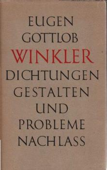 Dichtungen, Gestalten und Probleme.