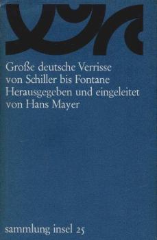 Grosse deutsche Verrisse von Schiller bis Fontane.