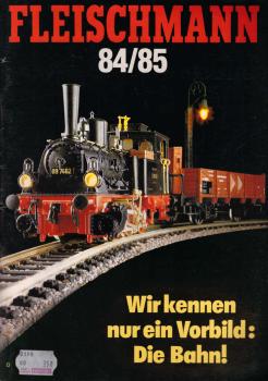 Fleischmann 84/85. Katalog.