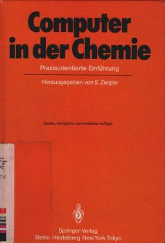 Computer in der Chemie. Praxisorientierte Einführung.