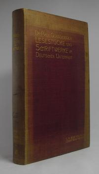 Lesestücke und Schriftwerke im deutschen Unterricht.