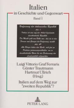 Italien auf dem Weg zur "zweiten Republik"? : Die politische Entwicklung Italiens seit 1992.
