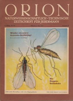 Orion. Illustrierte naturwissenschaftlich-technische Zeitschrift für Jedermann; 6. Jg. Mai 1951, Heft 10