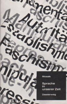 Sprache in unserer Zeit