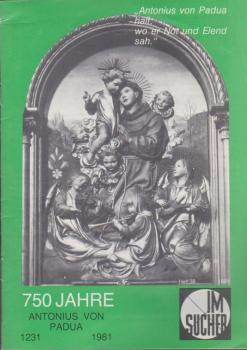 Im Sucher; Heft 38, 1981: 750 Jahre Antonius von Padua