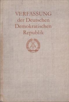 Verfassung der Deutschen Demokratischen Republik vom 6.April 1968.