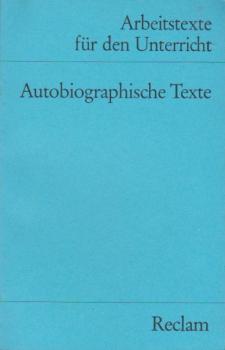 Autobiographische Texte.