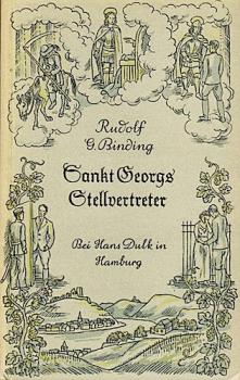 Sankt Georgs Stellvertreter : Legende.