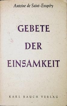 Gebete der Einsamkeit.