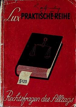 Rechtsfragen des Alltags.