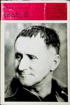 Brecht 2 (= Friedrichs Dramatiker des Welttheaters; Bd. 14)