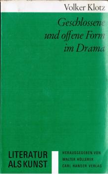 Geschlossene und offene Form im Drama.