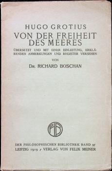 Von der Freiheit des Meeres.