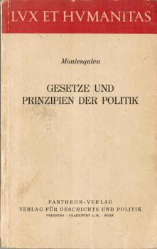 Gesetze und Prinzipien der Politik.