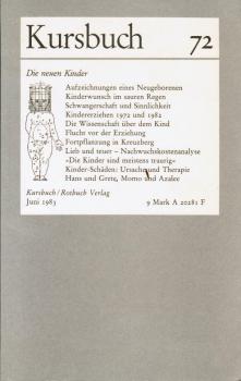 Kursbuch 72: Die neuen Kinder; Juni 1983