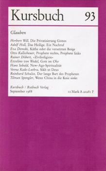 Kursbuch 93: Glauben