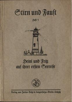 Heini und Fritz auf ihrer ersten Seereise.