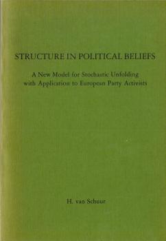 Structure in political beliefs : a new model for stochastic unfolding with application to European party activists.