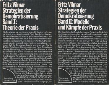 Strategien der Demokratisierung. Bd. 1: Theorie der Praxis; Bd. 2: Modelle und Kämpfe der Praxis.
