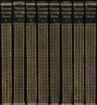 Sämmtliche Werke. Neue Volksausgabe in 8 Bänden. Band 1-8.