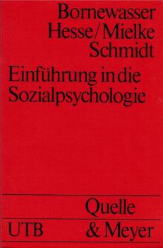 Einführung in die Sozialpsychologie.