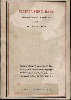 Stern überm Haus. Gedichte und Legenden.