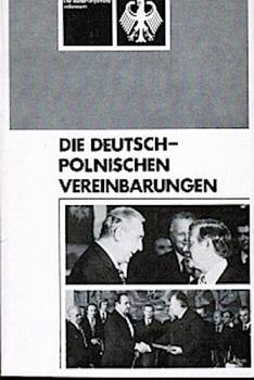 Die deutsch-polnischen Vereinbarungen vom 9. Oktober 1975 und ergänzende Texte