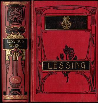 Lessings Werke. In sechs [6] Bänden. (Zwei Bücher).