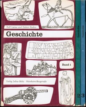 Geschichte. Ein Lese- und Arbeitsbuch. Bd. 1: Von der Urzeit bis zur Zeit der Glaubenskämpfe; Bd. 2:  Das Zeitalter der großen Mächte; Bd. 3: Das Zeitalter der Weltmächte und Weltkriege.