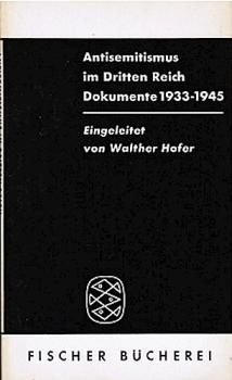 Antisemitismus im Dritten Reich : Dokumente 1933-1945.
