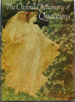 The Oxford Dictionary of Quotations