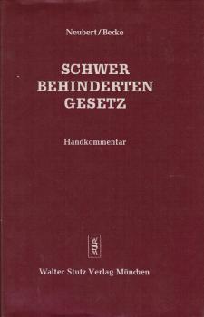 Schwerbehindertengesetz : Handkommentar f. d. Praxis.