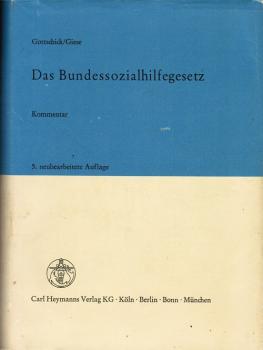Das Bundessozialhilfegesetz : Kommentar.