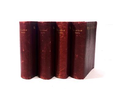 Goethes Werke. Auswahl in vier Bänden. Band 1-4.