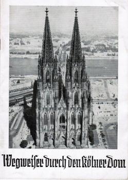 Wegweiser durch den Kölner Dom.