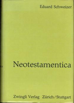 Neotestamentica. Deutsche und englische Aufsätze 1951-1963