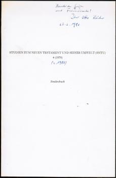 Lukas und Johannes der Täufer (= Sonderdruck aus: Studien zum Neuen Testament und seiner Umwelt; 4 (1979)