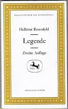 Legende (= Realienbücher für Germanisten/ Abteilung Poetik, Bd. 9)