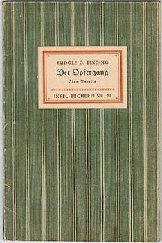 Der Opfergang. Eine Novelle (= Insel-Bücherei, Nr. 23)