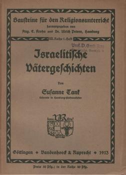 Israelische Vätergeschichten für die Kleinen. 1. Teil.